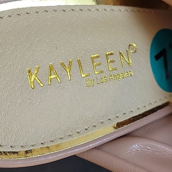 BRAND NEW KAYLEEN DOUBLE STRAP BLOCK HEEL SANDAL - Picture 13 of 14
